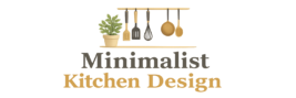 Minimalist kitchen design logo