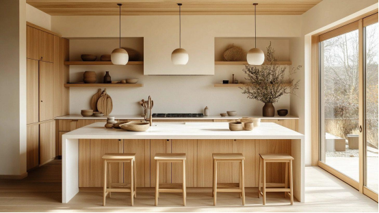 Sink style in Japandi Kitchen