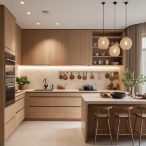 Japandi Kitchen lights